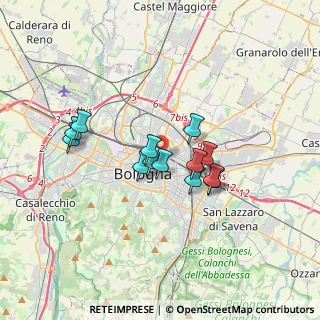 Mappa Via Filippo Re, 40126 Bologna BO, Italia (2.67769)