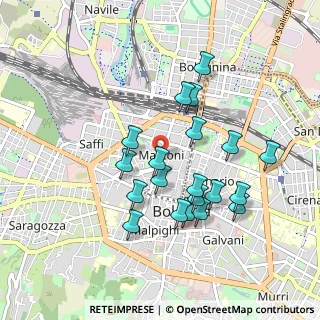 Mappa Piazza Dei Martiri, 40122 Bologna BO, Italia (0.8665)