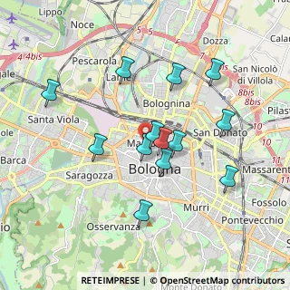 Mappa Piazza Dei Martiri, 40122 Bologna BO, Italia (1.69)
