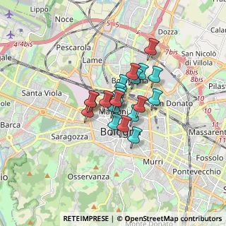 Mappa Piazza Dei Martiri, 40122 Bologna BO, Italia (0.9745)