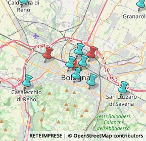 Mappa Via Marconi Guglielmo, 40122 Bologna BO, Italia (4.2375)