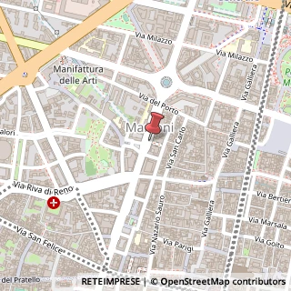 Mappa Via Guglielmo Marconi, 51/A, 40122 Bologna, Bologna (Emilia Romagna)