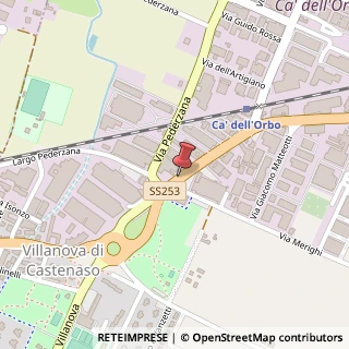 Mappa Via Bruno Tosarelli, 7, 40055 Castenaso, Bologna (Emilia Romagna)
