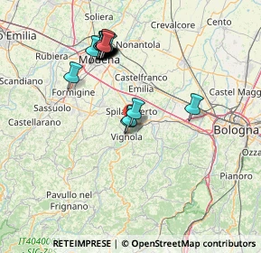 Mappa Via Vignolese, 41058 Vignola MO, Italia (15.1005)