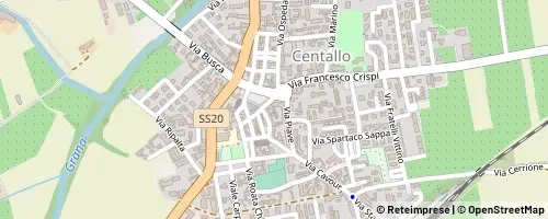 Mappa Centallo