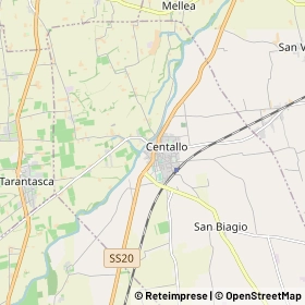 Mappa Centallo