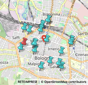 Mappa Piazza Maggiore, 40121 Bologna BO, Italia (0.8785)