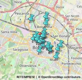 Mappa Piazza Maggiore, 40121 Bologna BO, Italia (1.108)