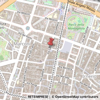 Mappa Via Galliera, 34/a, 40121 Bologna, Bologna (Emilia Romagna)