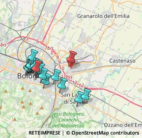 Mappa Via Clementè Primodi, 40138 Bologna BO, Italia (4.0225)