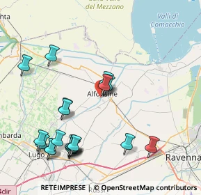 Mappa Via Carlo Pisacane, 48011 Alfonsine RA, Italia (9.353)