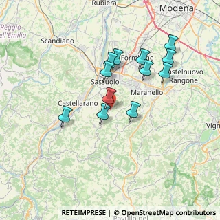 Mappa Via Ominano, 41049 Sassuolo MO, Italia (6.57167)