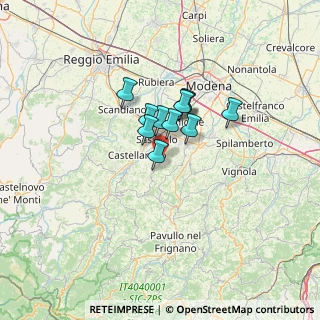 Mappa Via Ominano, 41049 Sassuolo MO, Italia (8.01364)