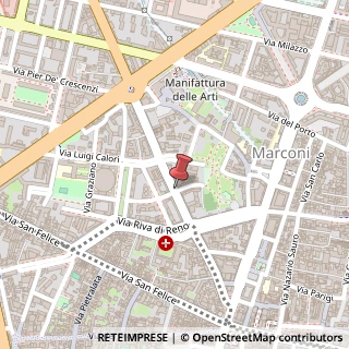 Mappa Via delle Lame,  60, 40122 Bologna, Bologna (Emilia Romagna)