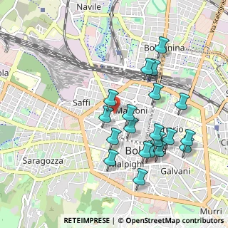 Mappa Via del Rondone, 40122 Bologna BO, Italia (0.982)