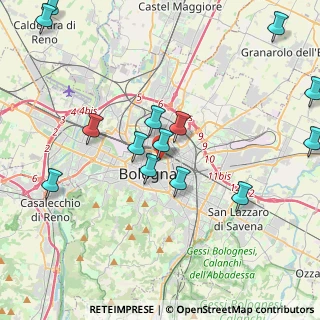 Mappa Via Mascarella, 40126 Bologna BO, Italia (4.87643)