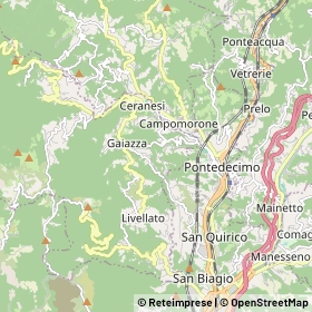 Mappa Campomorone
