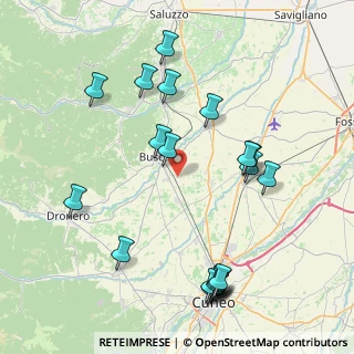 Mappa Via S. Benigno, 12022 Busca CN, Italia (9.4125)
