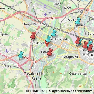 Mappa Via Nino Bertocchi, 40133 Bologna BO, Italia (2.64077)