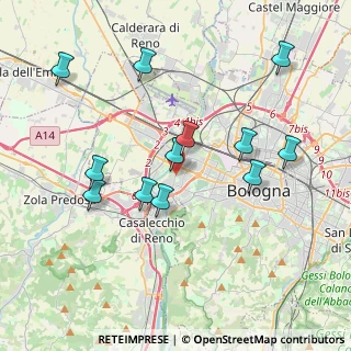 Mappa Via Nino Bertocchi, 40133 Bologna BO, Italia (3.90167)