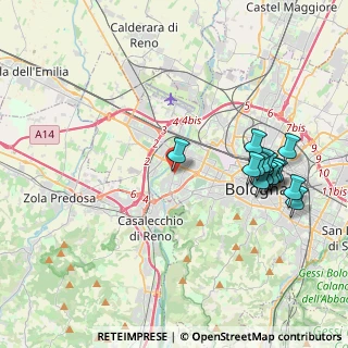 Mappa Via Nino Bertocchi, 40133 Bologna BO, Italia (4.36)