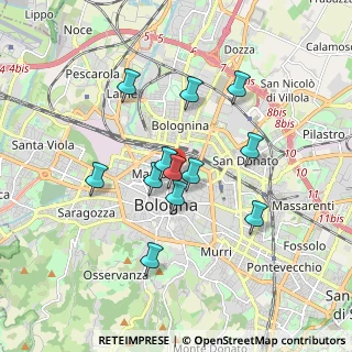 Mappa Via Ciro Menotti, 40126 Bologna BO, Italia (1.50333)