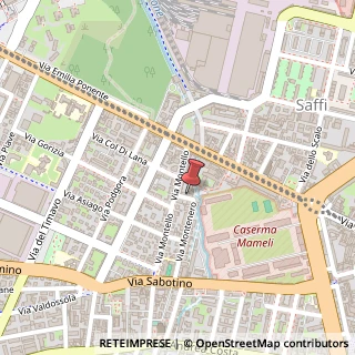 Mappa Via Montenero, 4/a, 40131 Bologna, Bologna (Emilia Romagna)