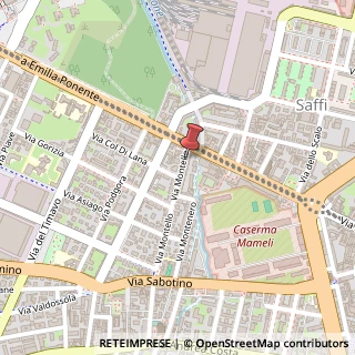 Mappa Via Montello, 4, 40131 Bologna, Bologna (Emilia Romagna)