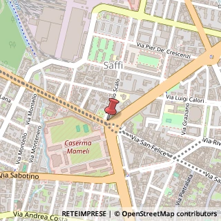 Mappa Via Aurelio Saffi, 1, 40131 Bologna, Bologna (Emilia Romagna)
