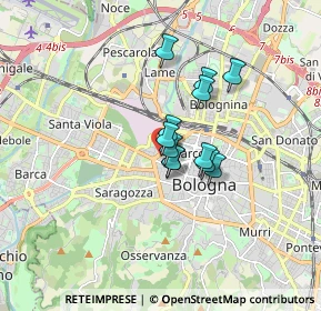 Mappa S.da Statale Porrettana, 40100 Bologna BO, Italia (1.0675)