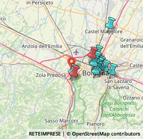 Mappa Via Rotta, 40132 Bologna BO, Italia (5.62846)