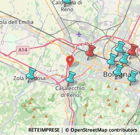 Mappa Via Rotta, 40132 Bologna BO, Italia (5.32545)