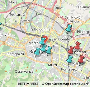 Mappa Via Quirino Majorana, 40126 Bologna BO, Italia (2.68231)