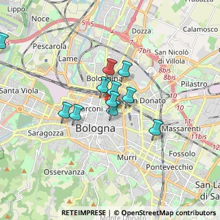 Mappa Via Irnerio, 40126 Bologna BO, Italia (1.37)