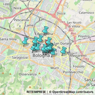 Mappa Via Irnerio, 40126 Bologna BO, Italia (0.9975)