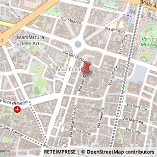 Mappa Via San Carlo, 19, 40121 Bologna, Bologna (Emilia Romagna)