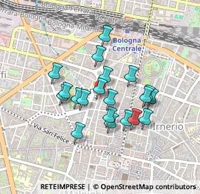 Mappa Via Polese, 40121 Bologna BO, Italia (0.3575)