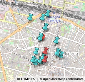 Mappa Via Polese, 40121 Bologna BO, Italia (0.441)