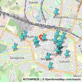 Mappa Via Giovanni Brugnoli, 40122 Bologna BO, Italia (1.018)