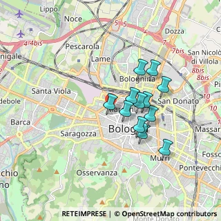 Mappa Via Giovanni Brugnoli, 40122 Bologna BO, Italia (1.43)