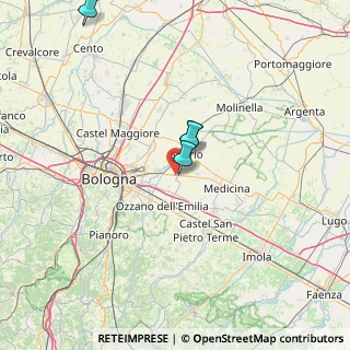 Mappa Via S. Vitale, 40100 Budrio BO, Italia (51.21)