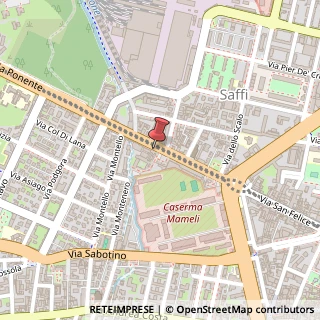 Mappa Via Aurelio Saffi, 20/6, 40131 Bologna, Bologna (Emilia Romagna)
