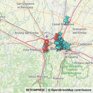 Mappa Via Argentina Altobelli, 40133 Bologna BO, Italia (4.90385)
