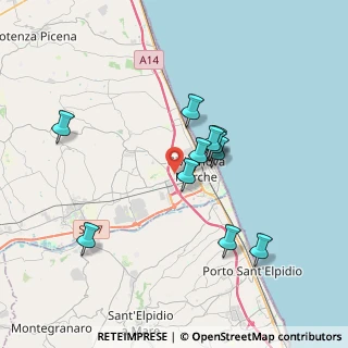 Mappa Via Pablo Neruda, 62012 Civitanova Marche MC, Italia (3.26091)
