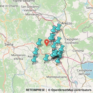 Mappa Strada Provinciale del Calcione, 52048 Monte San Savino AR, Italia (10.73895)