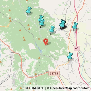 Mappa Strada Provinciale del Calcione, 52048 Monte San Savino AR, Italia (4.56538)