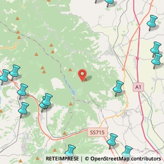 Mappa Strada Provinciale del Calcione, 52048 Monte San Savino AR, Italia (7.618)