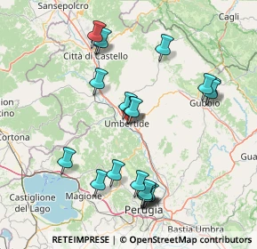 Mappa Via Bruto Boldrini, 06019 Umbertide PG, Italia (16.632)