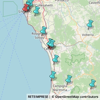 Mappa Via Folgaria, 57023 Cecina LI, Italia (20.99688)