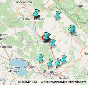 Mappa Via Luca Signorelli, 06019 Umbertide PG, Italia (12.9385)